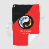 Serviette De Golf Magic Dragon fantasy art (En situation)