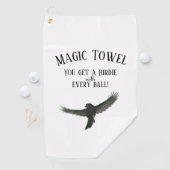 Serviette De Golf Magic Golf Towel (En situation)