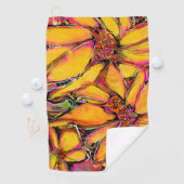 Serviette de golf "Magic Sunflower" (En situation)