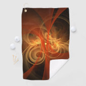 Serviette De Golf Magie du matin Art Abstrait (En situation)