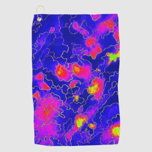 Serviette De Golf Magie nocturne (Devant)