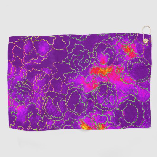 Serviette De Golf Magie vers le bas (Horizontal)