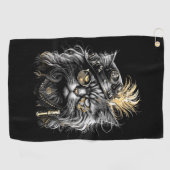 Serviette De Golf Magnifique chat steampunk  (Horizontal)