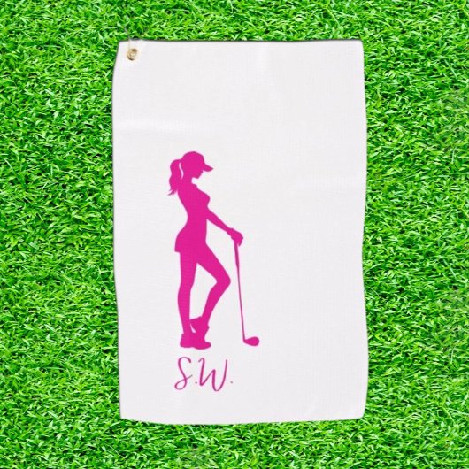 Serviette De Golf magnifique golf de dame