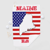 SERVIETTE DE GOLF MAINE (En situation)