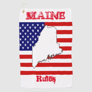 SERVIETTE DE GOLF MAINE   