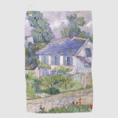 Serviette De Golf Maisons à Auvers Vincent van Gogh (Devant)