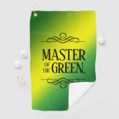 Serviette De Golf Maître amusant du Vert (En situation)