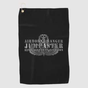 Serviette De Golf Maître de saut de la 82e division aéroportée