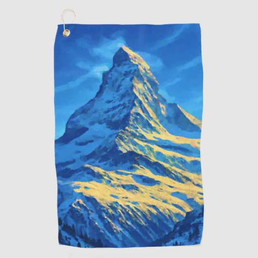 Serviette De Golf Majestic Matterhorn (Devant)