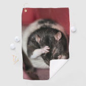 Serviette De Golf Mal de tête ! (En situation)