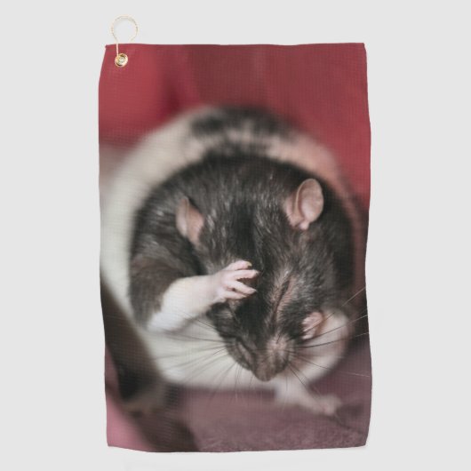 Serviette De Golf Mal de tête ! (Devant)