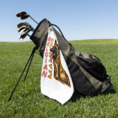 Serviette De Golf Malinois belge (Vert)