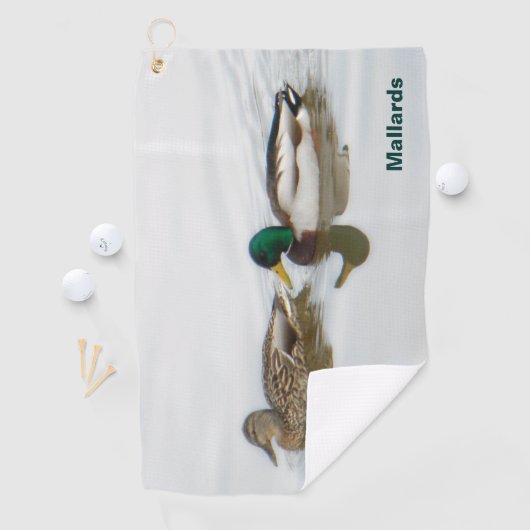 Serviette De Golf Mallards (En situation)