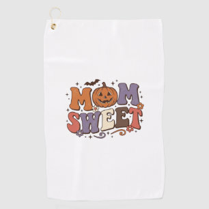 Serviette De Golf Maman Halloween Citrouille Sucrée Design de Chemis