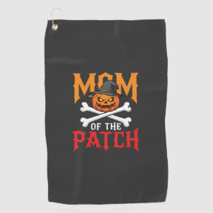 Serviette De Golf Maman Halloween de Patch Pumpkin Sorcière