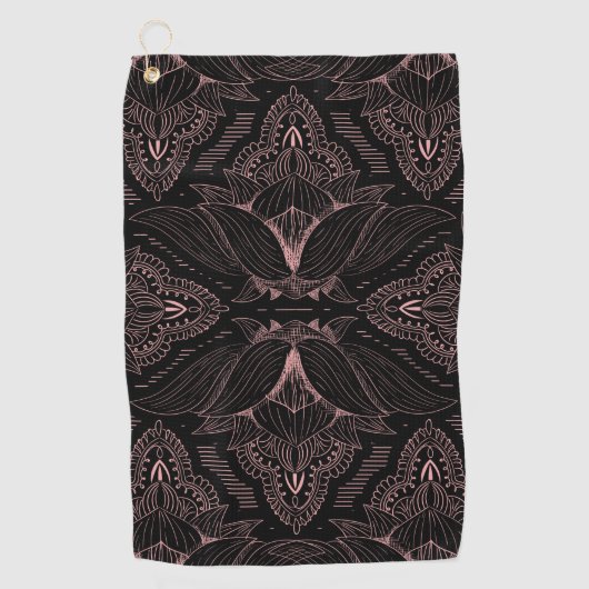 Serviette De Golf Mandala 2 (Devant)