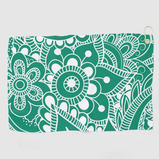 Serviette De Golf Mandala 48 de luxe (Horizontal)