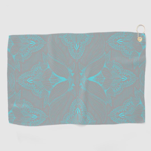 Serviette De Golf Mandala 6 (Horizontal)