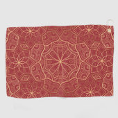 Serviette De Golf Mandala 6 de luxe (Horizontal)