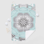 Serviette De Golf Mandala Creation, tous les points pour un 1 (En situation)