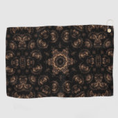 Serviette De Golf Mandala de l'âge de bronze (Horizontal)