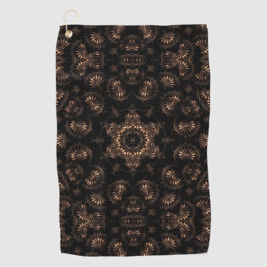 Serviette De Golf Mandala de l'âge de bronze (Devant)
