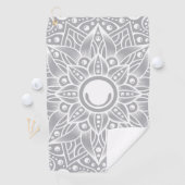 Serviette De Golf Mandala de luxe 14 (En situation)