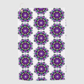 Serviette De Golf Mandala Pattern 02 in purple (Devant)