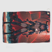 Serviette De Golf Manifestation avec contact à Crossroads, Anime Dem (Horizontal)