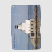 Serviette de golf Manitowoc North Breakwater Light (Devant)