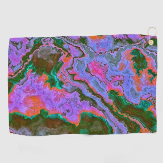 Serviette De Golf Marbre aigre (Horizontal)