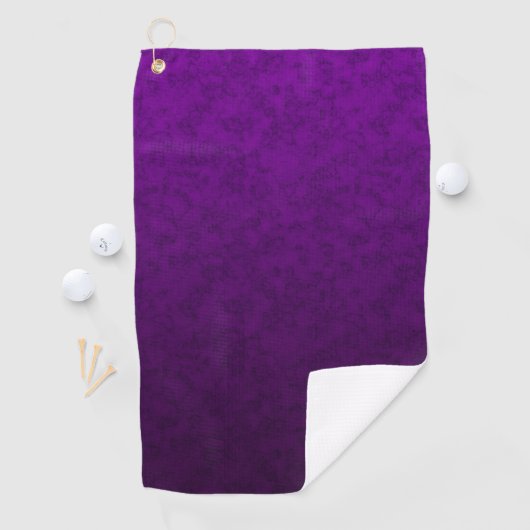 Serviette De Golf Marbre pourpre (En situation)