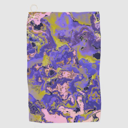 Serviette De Golf Marbre Radioactif (Devant)