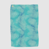 Serviette De Golf Marbre turquoise (Devant)