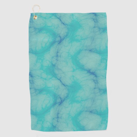 Serviette De Golf Marbre turquoise (Devant)