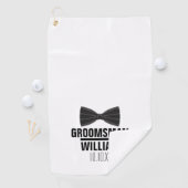 Serviette De Golf Mariage professionnel personnalisé (En situation)