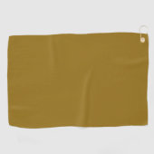 Serviette De Golf Marron bistre (couleur unie) 	 (Horizontal)