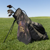 SERVIETTE DE GOLF MASQUERADE VENISE ART (Vert)