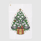 Serviette De Golf Matériel de golf Christmas Tree Golf (Devant)