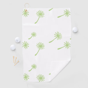 Serviette De Golf Mauvaise herbe arrive mignon cynique pissenlit Drô
