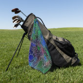 Serviette De Golf Maze océanique (Vert)