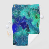 Serviette De Golf Maze océanique (En situation)