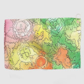 Serviette De Golf Maze Raimnbow (Horizontal)