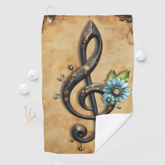 Serviette De Golf Mechanical  clef  (En situation)