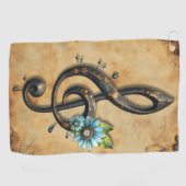 Serviette De Golf Mechanical clef (Horizontal)