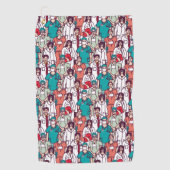 Serviette De Golf Médecin et Motif de chirurgien (Devant)