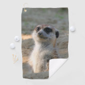 Serviette De Golf Meerkat 004 (En situation)