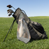 Serviette De Golf Meerkat 004 (Vert)
