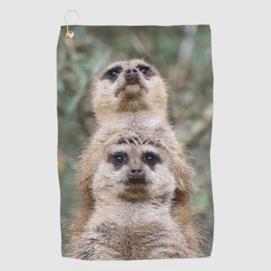 Serviette De Golf Meerkat 081 (Devant)